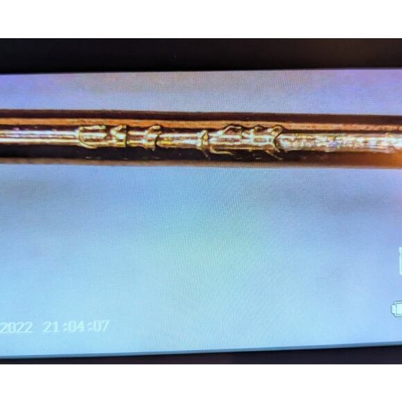 14K Gold Textured Ball Stud Earrings Solid Yellow Gold Sparkle Finish - Picture 2 of 3